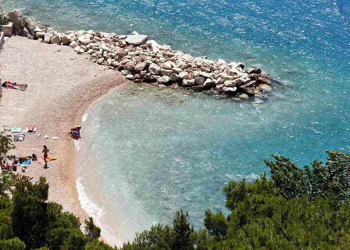 Apartments With Parking Space Brela, Makarska - 11552 Apartman Brela
